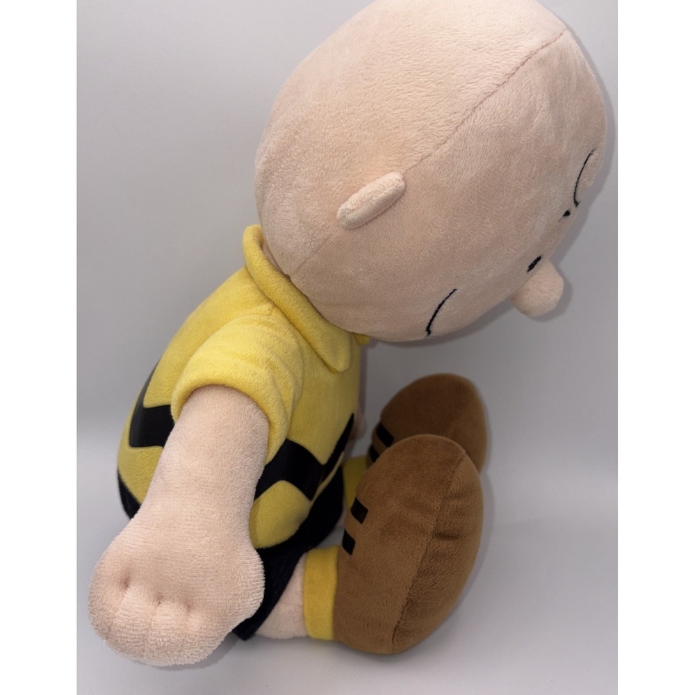 Kohls Cares Peanuts Charlie Brown 14" Plush Stuffed Toy Doll Schulz Retired - Picture 2 of 4